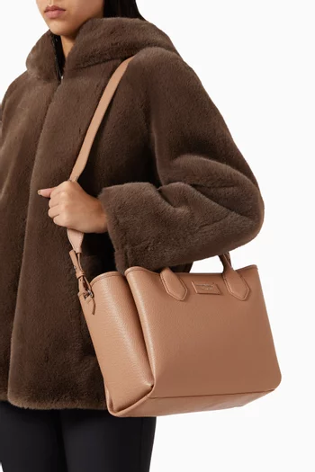 حقيبة يد متوسطة جلد صناعي