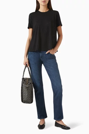 Semi-sheer T-shirt