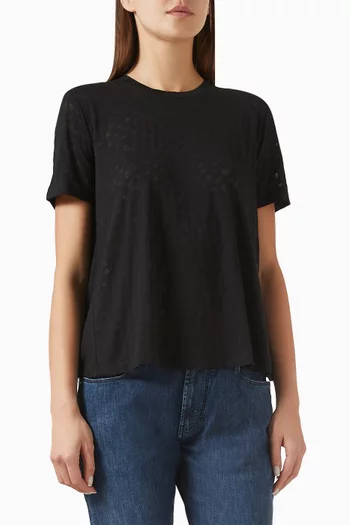 Semi-sheer T-shirt