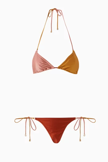 Lucky Mini Tri Bikini Set