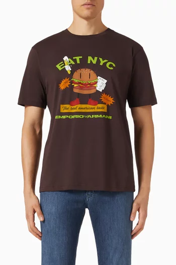 Eat NYC T-shirt in Cotton