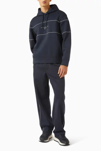 Logo Hoodie in Jersey