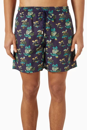 Landscape Turtle Swim Shorts