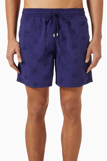 شورت سباحة بنقشة روند ديي تورتيس دقيقة