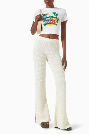Casa Beach Wave Baby T-shirt in Cotton