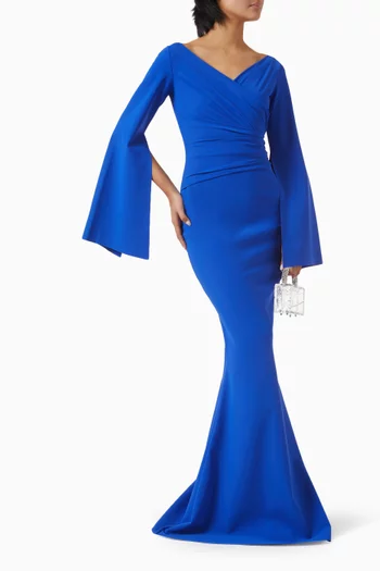 Isoshi Maxi Dress in Jersey
