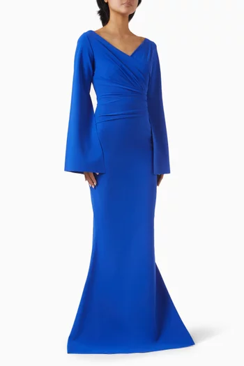 Isoshi Maxi Dress in Jersey