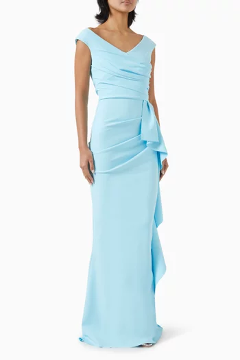 Sozen Ruffled Gown