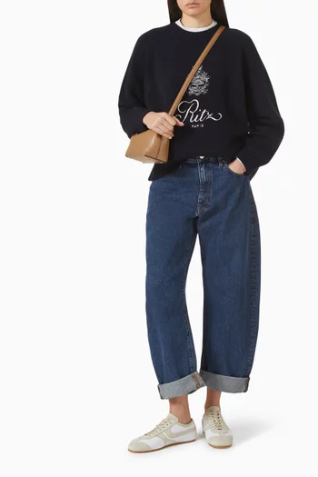 The Bubble Jeans in Denim