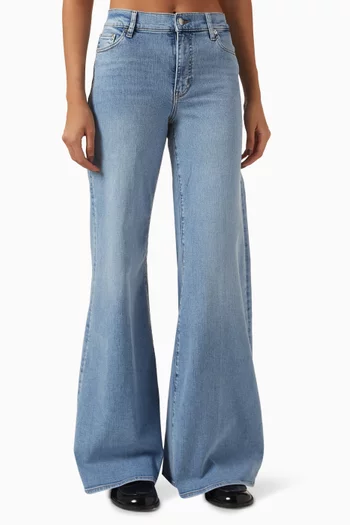 Le Palazzo Jeans in Denim