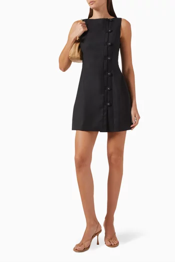 Olympia Mini Dress in Wool