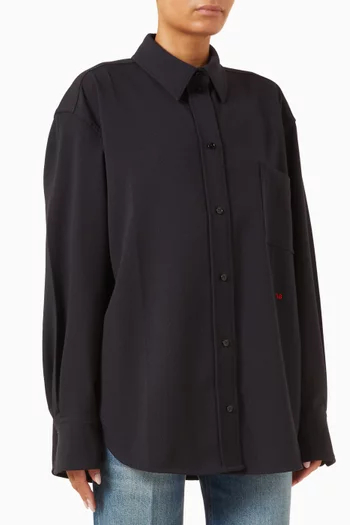 Pyjama Shirt in Jersey