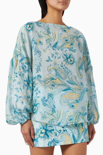 Boho Printed Top