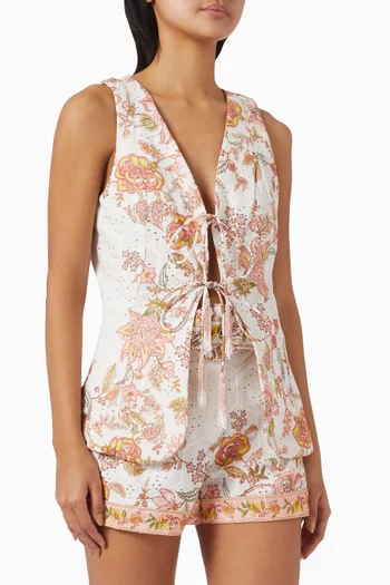 Niti Broderie Anglaise Vest