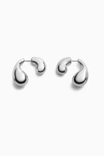 Mini Drop Earrings in Sterling Silver