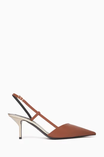 65 Slingback Pumps in Calfskin