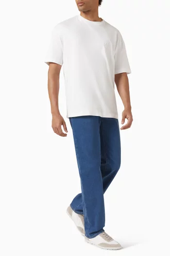 Straight-leg Jeans in Denim