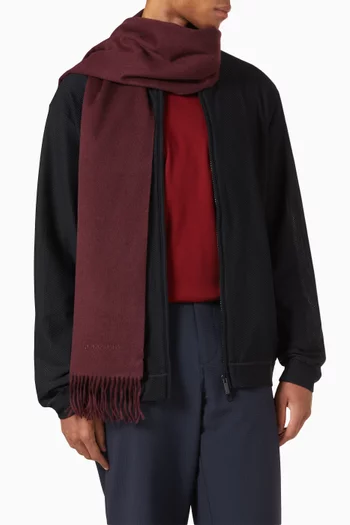 وشاح بشعار الماركة بحجم صغير كشمير