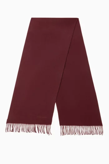 وشاح بشعار الماركة بحجم صغير كشمير