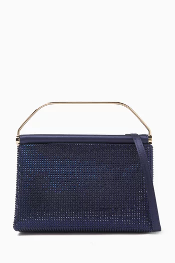 All-over Strass Clutch