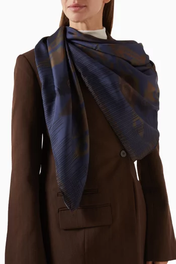 Printed Scalf in Silk