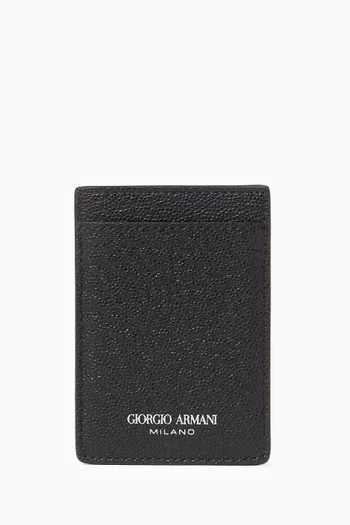 حافظة بطاقة الهوية بتصميم جلد