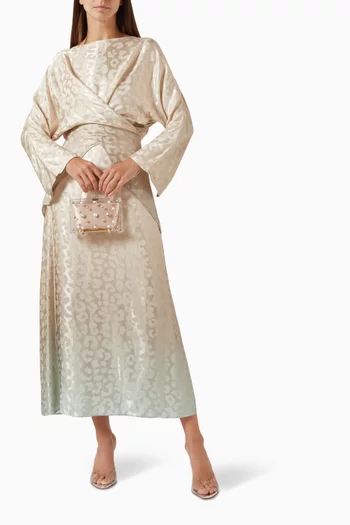 Ombré Wrap Top in Rayon