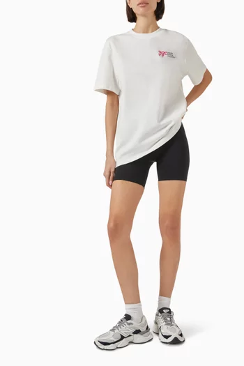 Oversized Distance T-shirt in Cotton
