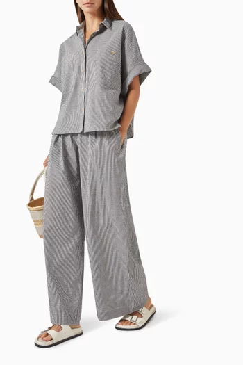 Ridooseer Pants in Seersucker
