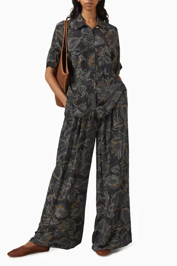 Diama Printed Shirt in Viscose