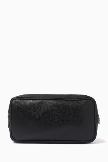 Le Foulonné Toiletry Case in Leather