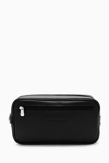 Le Foulonné Toiletry Case in Leather