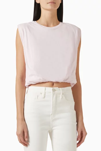 Muscle T-shirt in Cotton-blend