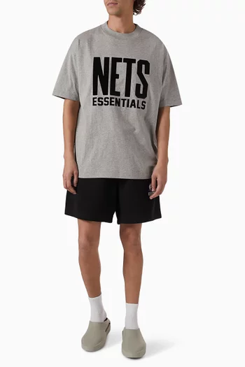 x NBA Nets T-shirt in Cotton