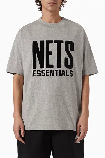 x NBA Nets T-shirt in Cotton