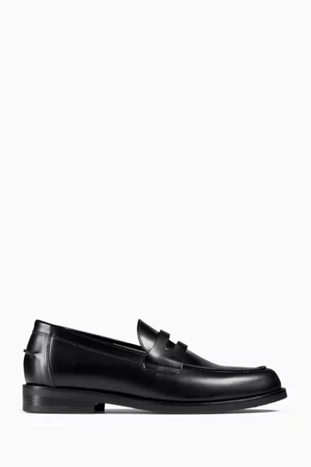Wilde Penny Loafers in Leather