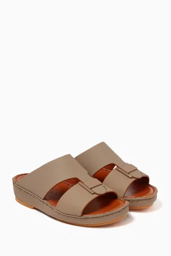 Manetta Sandals in Rubbercalf