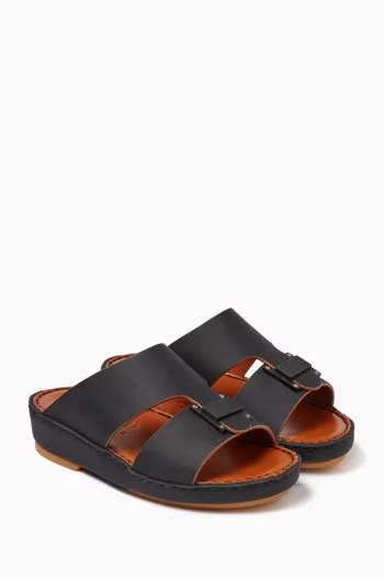 Manetta Sandals in Rubbercalf