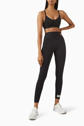 V-neck Sports Bra in Recycled Softskin