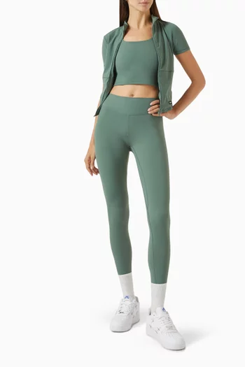 Strappy Scoop Tank Top in Soft Nylon