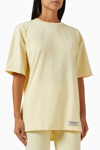 Oversized T-shirt in Recycled Softskin