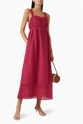 Grace Shift Dress in Ramie