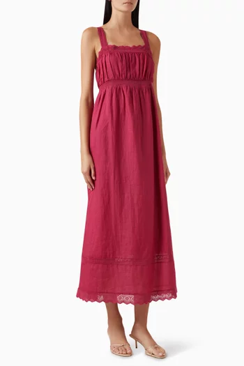 Grace Shift Dress in Ramie