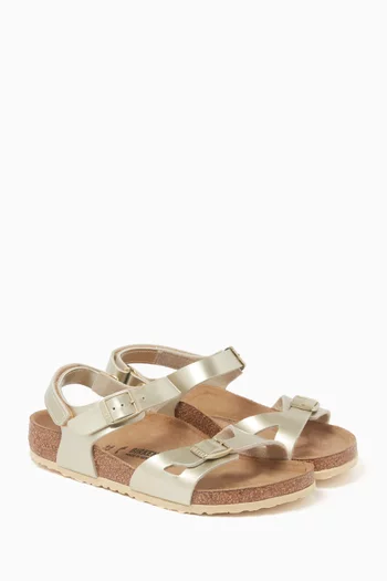 Rio Sandals in Birko-Flor® & Suede