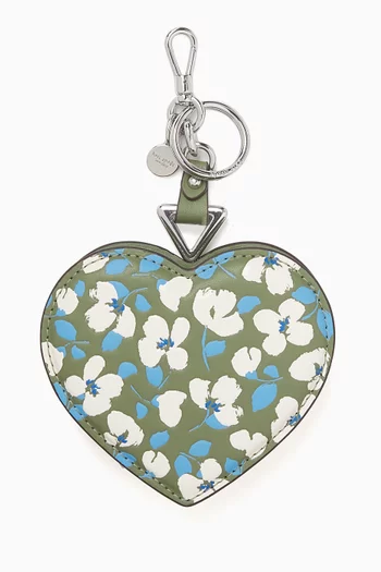 Liv Heart Coin Purse in Leather