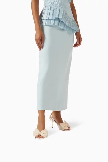 Bow Sandals in Leather