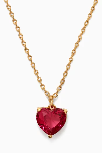 My Love Pendant Necklace in Gold-tone Brass