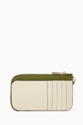 Ava Coin Card Case in Leather