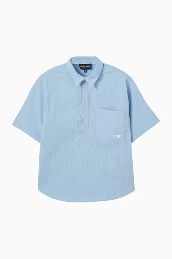 تي شيرت بولو قطن مخطط