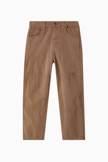 Double Knee Pants in Denim
